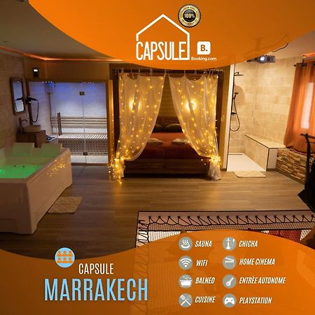 Capsule Marrakech I Chicha I Sauna I Balneo I Console Ps5 I Cinema Trith-Saint-Leger Ngoại thất bức ảnh