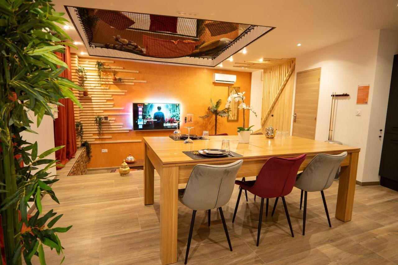 Capsule Marrakech I Chicha I Sauna I Balneo I Console Ps5 I Cinema Trith-Saint-Leger Ngoại thất bức ảnh