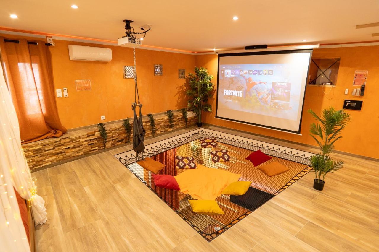 Capsule Marrakech I Chicha I Sauna I Balneo I Console Ps5 I Cinema Trith-Saint-Leger Ngoại thất bức ảnh